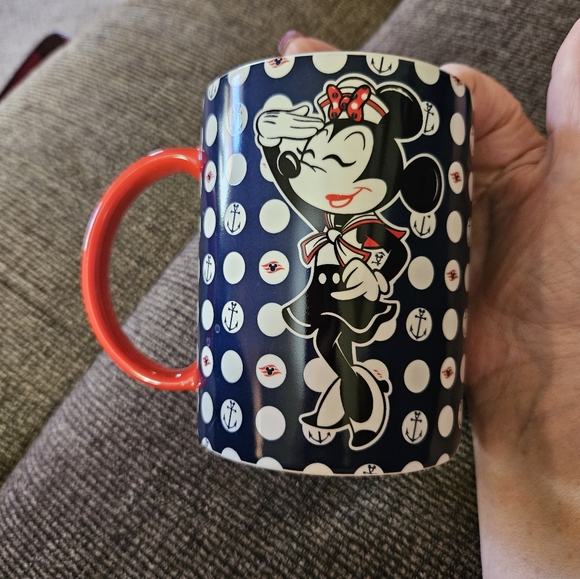 Disney Cruise Line Ahoy Minnie Mouse Sailor Mug - Picture 7 of 7